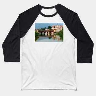 Bassano del Grappa and the covered bridge Baseball T-Shirt